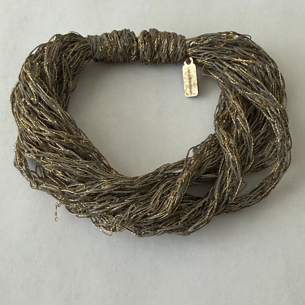 Lara Knutson Signed Designer Bracelet – MoMA Style Modern Art Jewelry